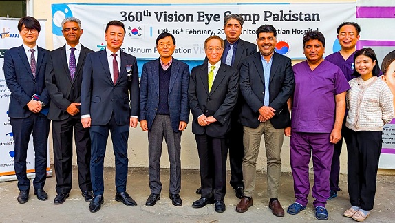 35th ‘Vision Eye Camp’ held to Bring Sight and Hope to almost 600 patients in Lahore and Karachi
