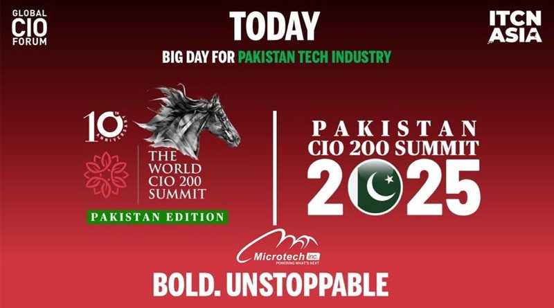 Pakistan hosts World CIO Summit and Awards 2025