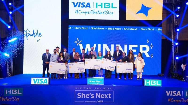 Visa and HBL announce Five Winners of She's Next in Pakistan