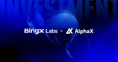 BingX, today announced its $2 million strategic investment in AlphaX,