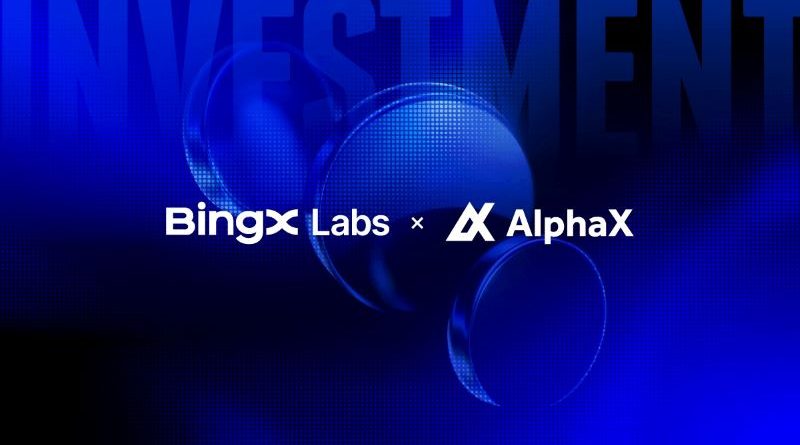 BingX, today announced its $2 million strategic investment in AlphaX,