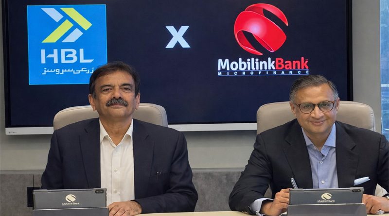 Mobilink Bank, HBL Zarai Services partner