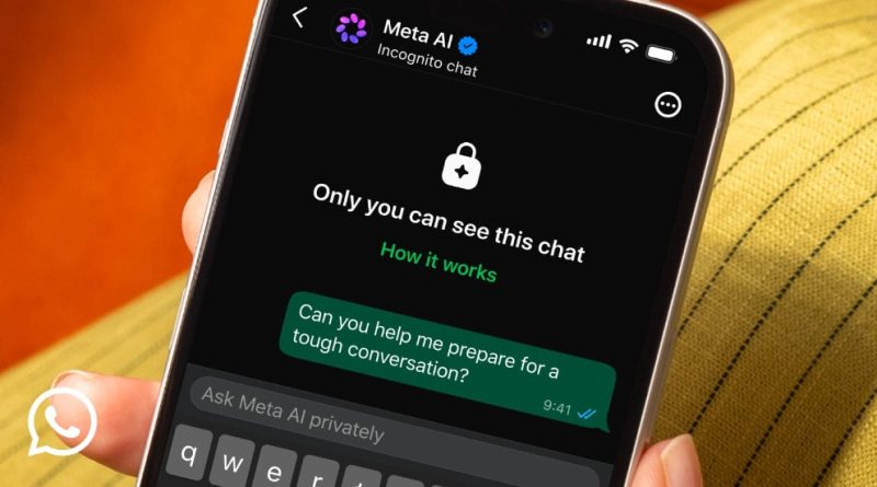 Introducing Incognito Chat with Meta AI
