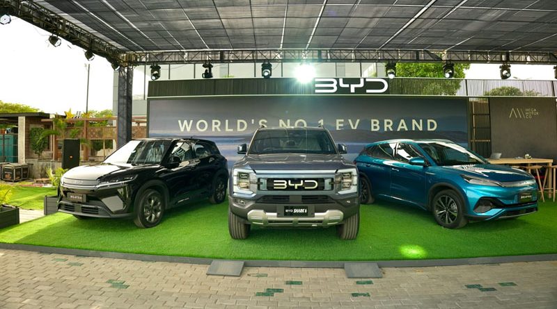 BYD Pakistan comes to Sialkot to showcase its NEV range