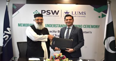 LUMS, PSW Sign MoU to Boost Trade Facilitation Capacity, Research