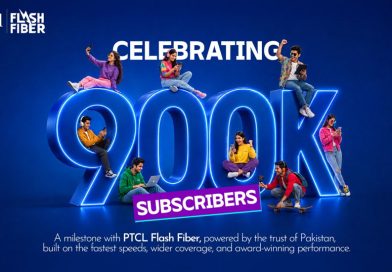 PTCL Flash Fiber surpasses 900,000 subscribers, reinforcing leadership in Pakistan’s fiber broadband market PTCL Flash Fiber surpasses 900,000 subscribers
