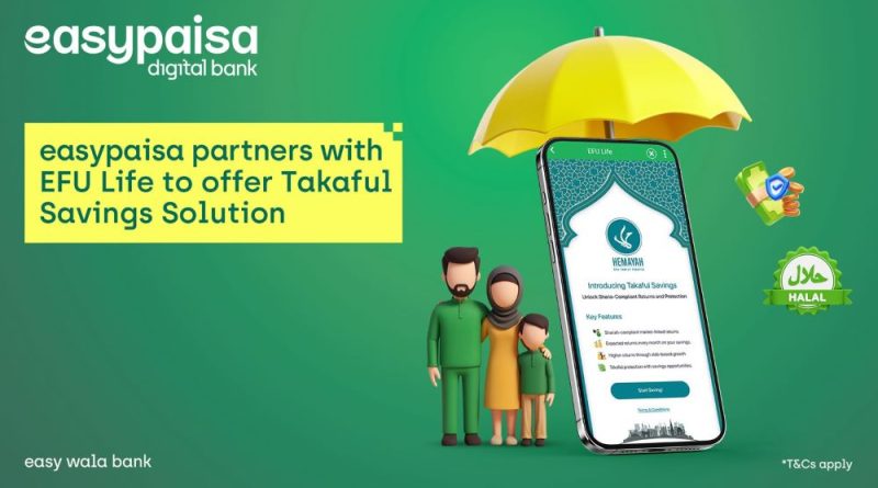 easypaisa partners with EFU Life