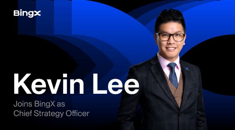 BingX Appoints Kevin Lee as Chief Strategy Officer