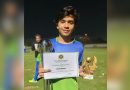 Young Cricketer Arham Mehfooz Shines with Outstanding All-Round Performance, Named Man of the Match