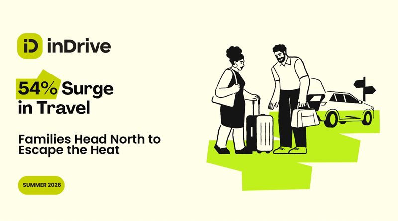 inDrive Reports 54% Surge in Summer Travel