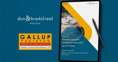 Dun & Bradstreet Pakistan and Gallup Pakistan